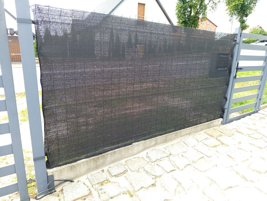Siatka cieniujaca 2m wysokości płot panelowy