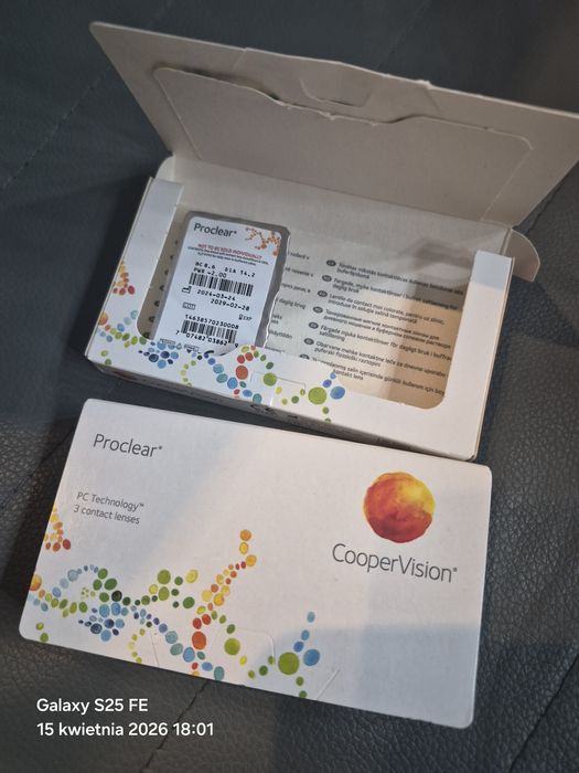 Soczewki Proclear -2.00