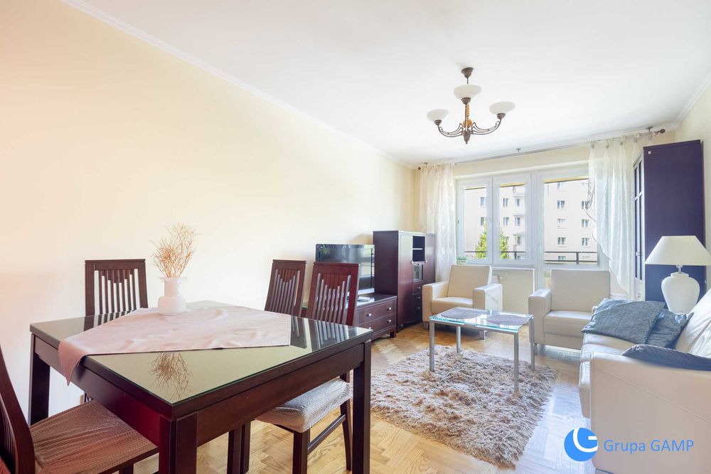 Słoneczne 2 pokoje z balkonem | 54 m2 | ul. Grzegórzecka