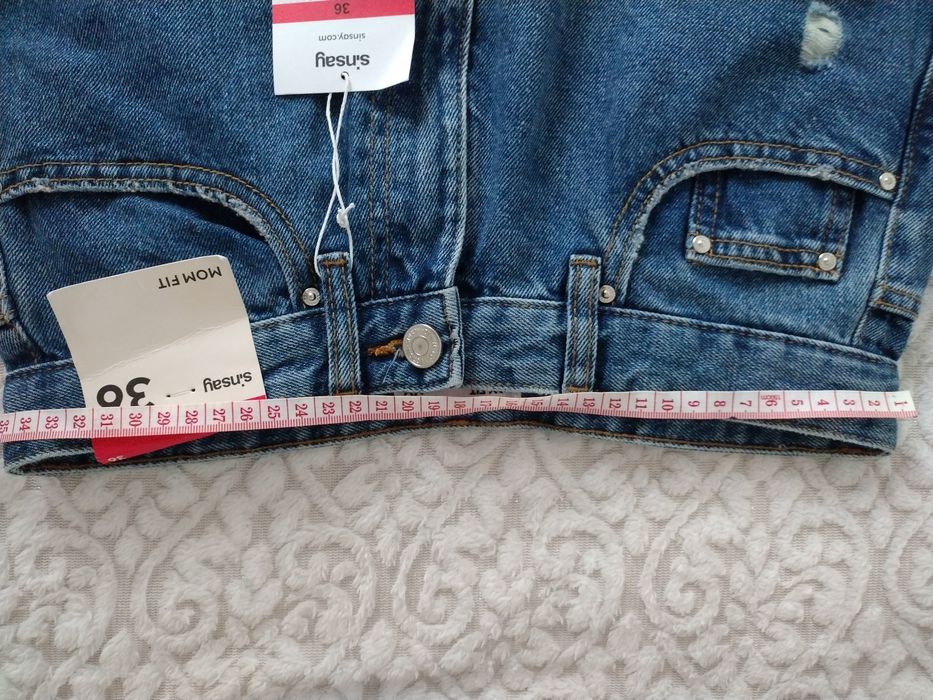 Spodnie Mom Fit Sinsay 36