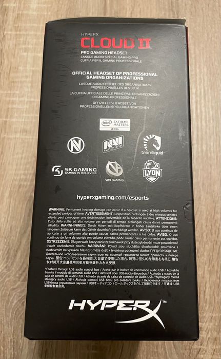 Fones gaming Hyperx Cloud 2