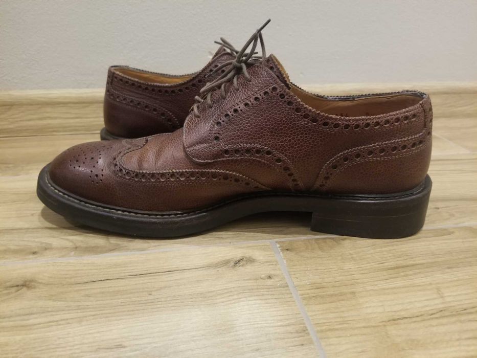 Church's туфлі броги дербі 43 42 uk 9.5 commando vibram ручна робота