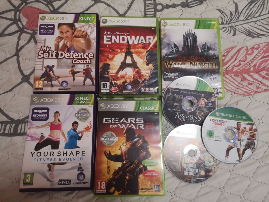 Gry Xbox 360 komplet