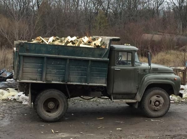 Дрова, колотые, метровые, дрова твердых пород