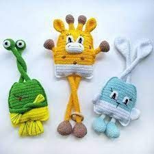 Игрушки тянучки крючком