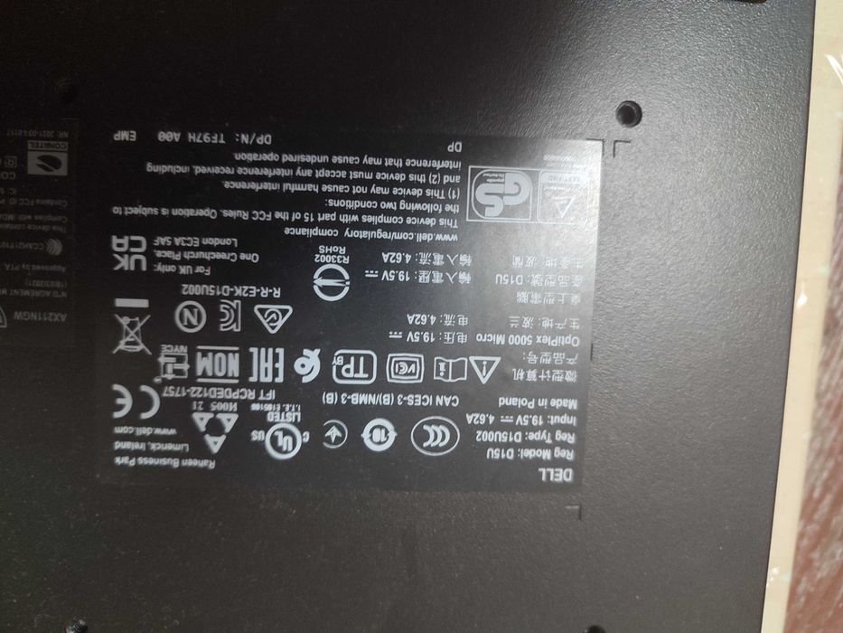 Dell D15U OptiPlex 5000