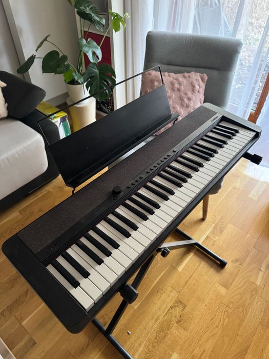 Casio CT-S1 Keyboard + statyw + pudełko – jak nowy