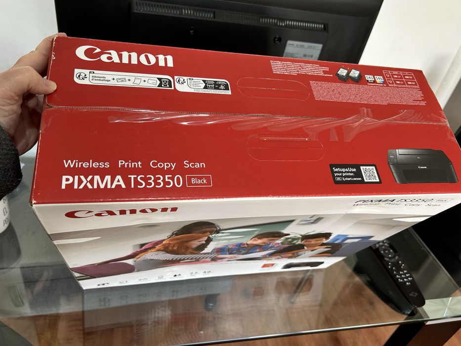 Impressora Multifunções CANON PIXMA TS3350- Wireless, Print, Copy,Scan