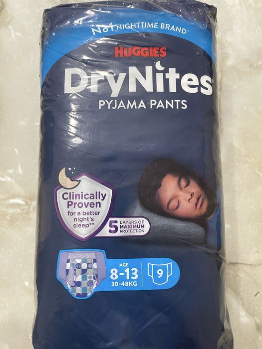 Подгузники -трусики huggies drynites 8-13 лет