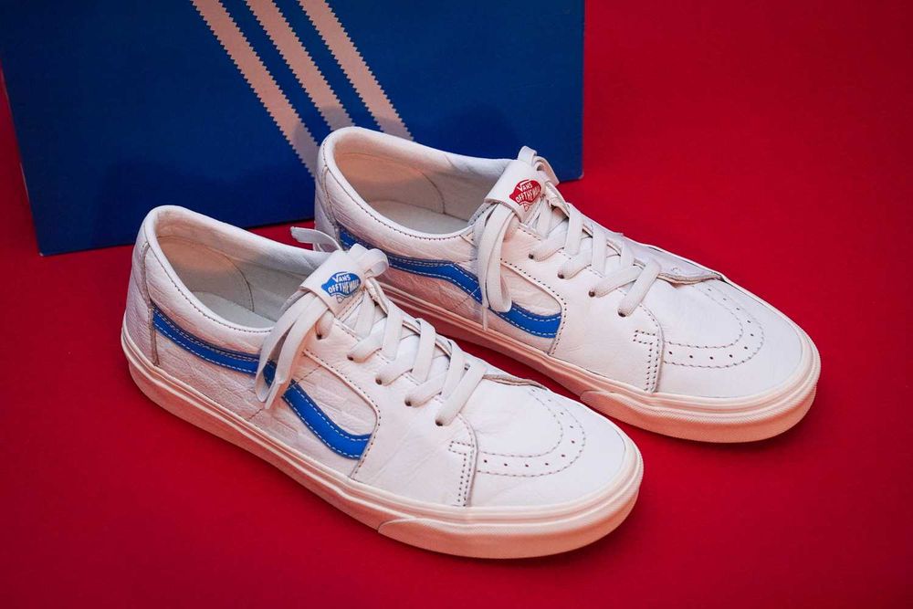 Vans SK8-Low Skórzane Trampki Edycja Limitowana 'Two-Tone' 43 / 28cm