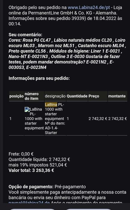 Beleza e bem estar. Maquilhagem Permanente LaBina Profissional