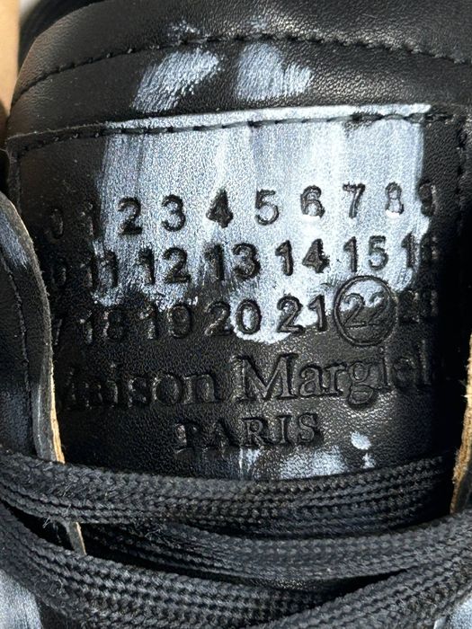 Maison margiela Replica Gats біло-чорні кеди кеды кроссовки 43 42 41