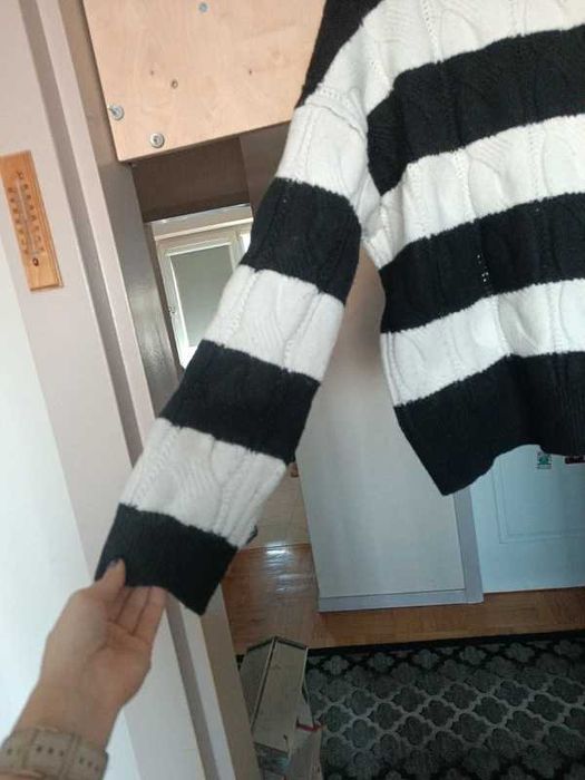 sweterek polgolf paski