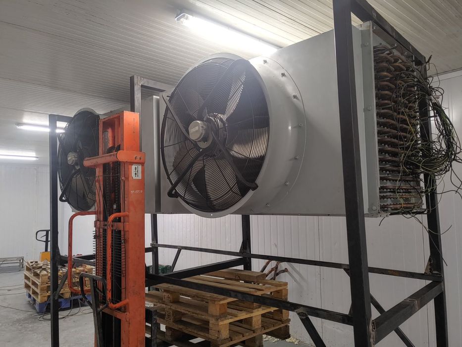 Камери глибокої  заморозки промислові, шокова заморозка