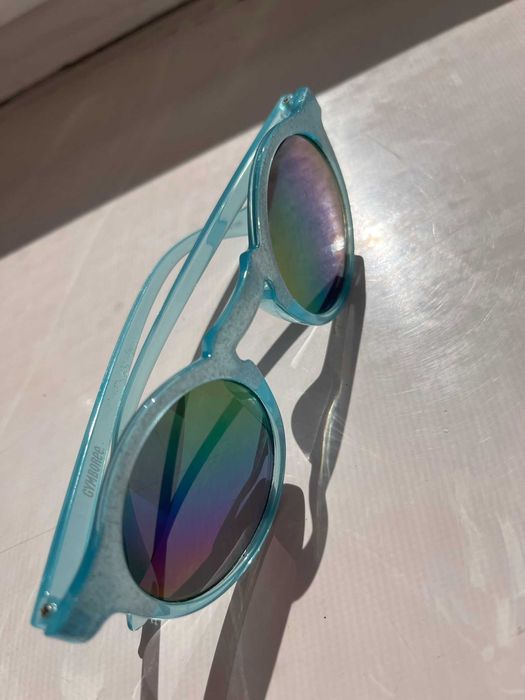 Окуляри голубі сонцезахісні дитячі Gymboree 4+ від сонця круглі