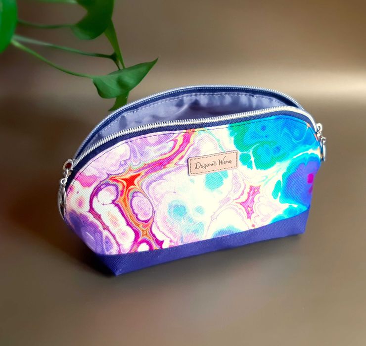 Kosmetyczka damska handmade rękodzieło na prezent