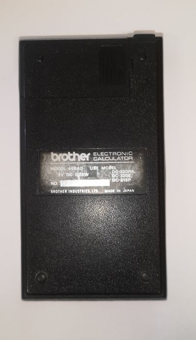 Винтажный калькулятор brother 40bad