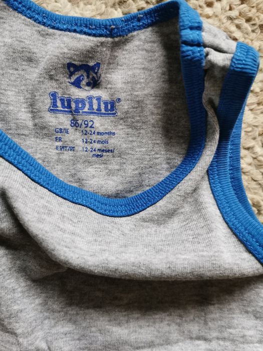 Podkoszulek chłopięcy bawełniany 86/92