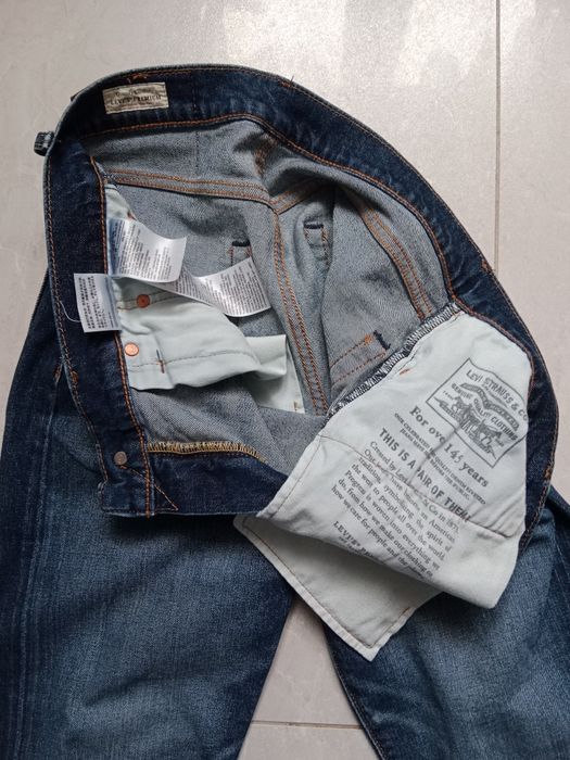 Levi's 502 HI - BALL Premium spodnie jeansy roz S