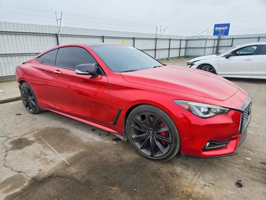 Infiniti Q60 Red Sport, Piękny Kolor, RWD!