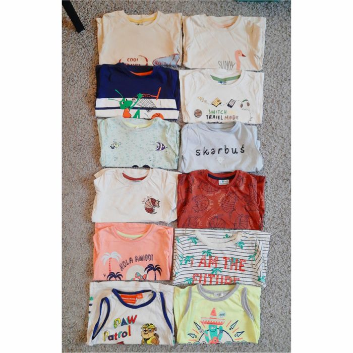 Mega zestaw t-shirty rozmiar 92