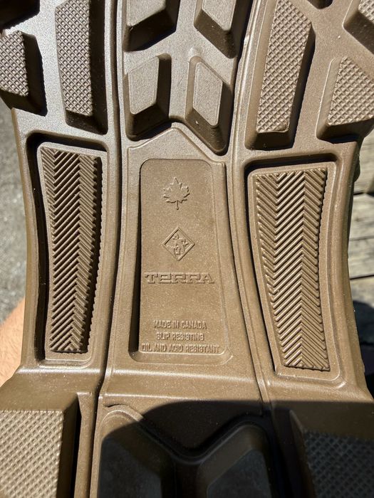 Канадські армійські захисні черевики TERRA Cold Wet Weather Army Safety Boots