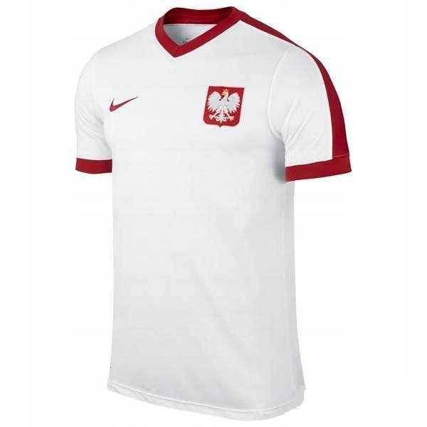 Męska koszulka NIKE POLSKA dla kibica Reprezentacji Polski LEWANDOWSKI