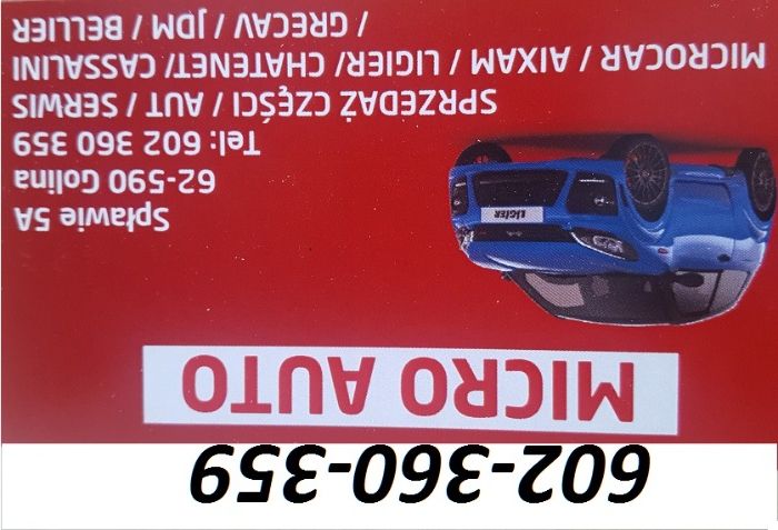 Nagrzewnica Aixam Ligier Microcar JDM Grecav Chatenet części Konin