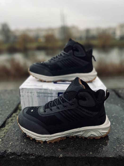 Зимние мужсике кросовки термо  salomon  чоловічі зимові кросівки