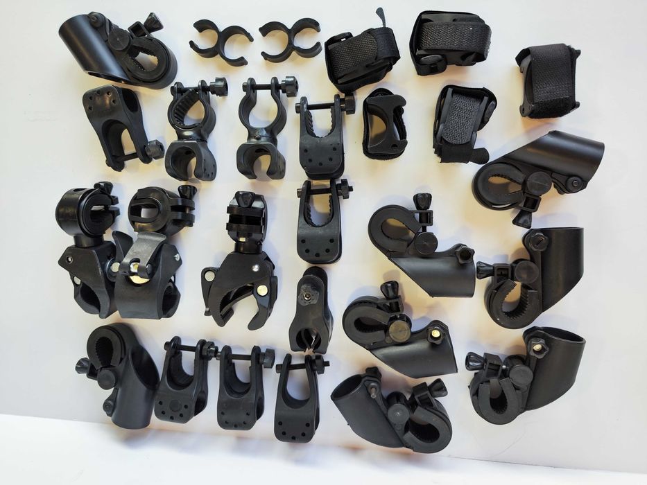 Suportes bicicleta lanterna novos