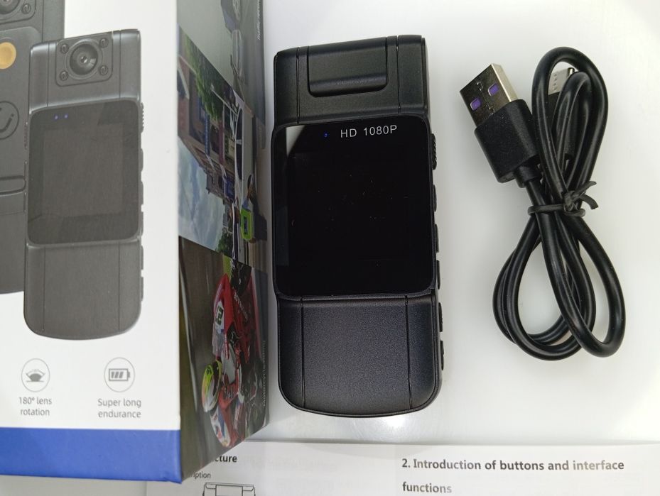 ‼️Мини камера JOZUZE B23 боди камера Боді / body camera без WI-FI‼️