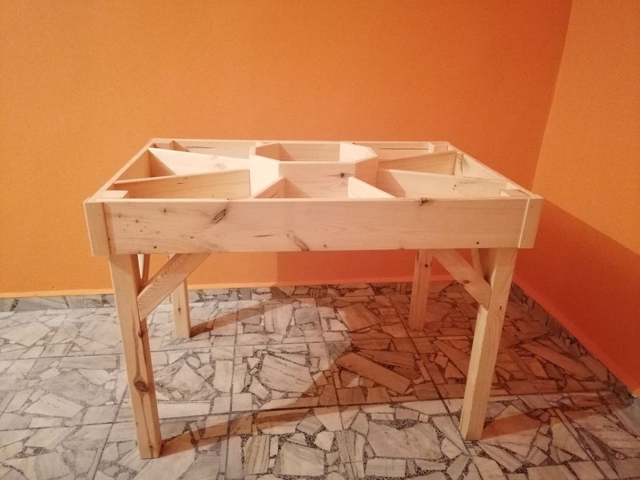 Wyspa DOMINO, warzywniak, inspekt