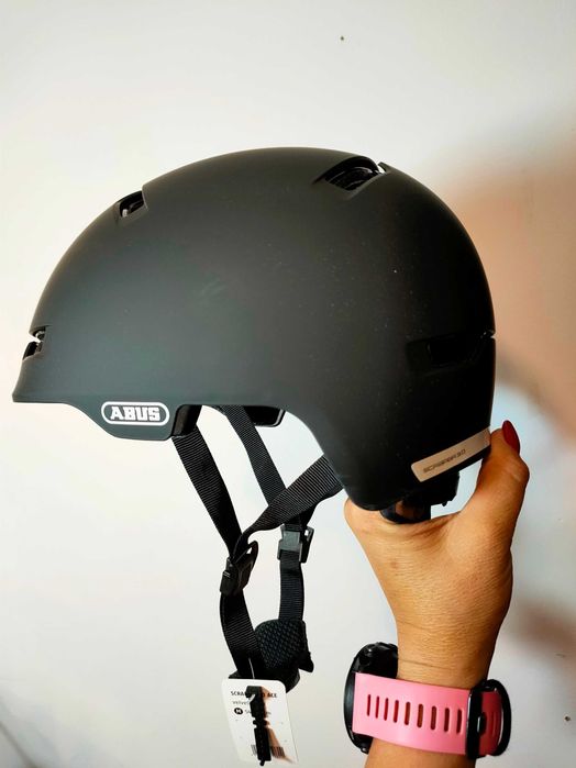 103 Kask rower Abus Scraper 3.0 czarny 54-58cm