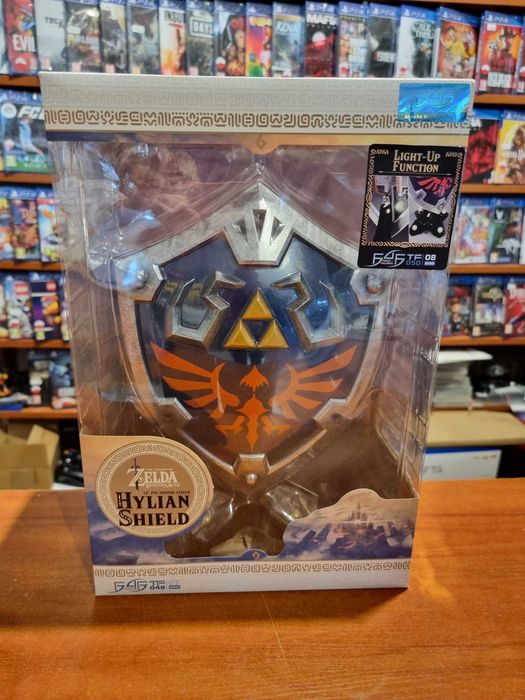 Figurka LEGEND OF ZELDA Tarcza Hylian Kolekcjonerska Nowa Poznań