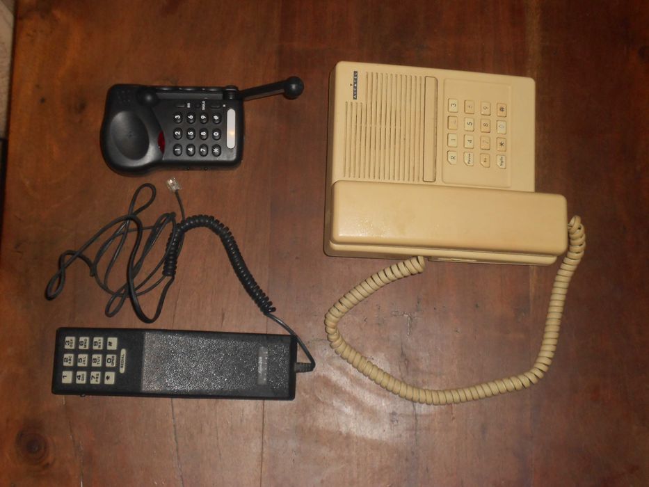 Telefones antigos vintage retro varios modelos