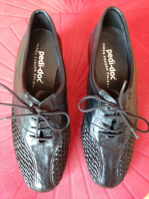Buty taneczne treningowe ze skóry, niemieckie roz. 4,5