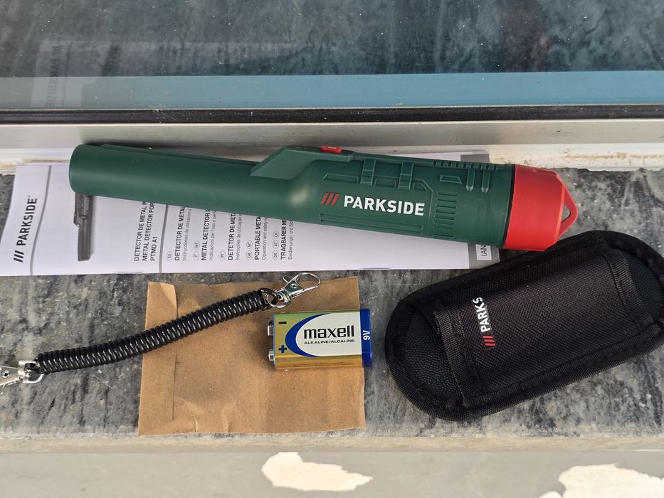 Detector de metais parkside
