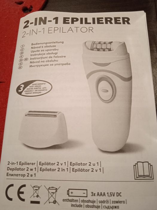 Depilator damski dwa w 1