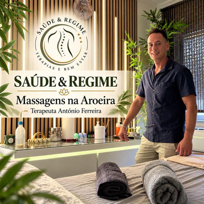 Massagens relaxantes, terapêuticas e desportivas | Aroeira