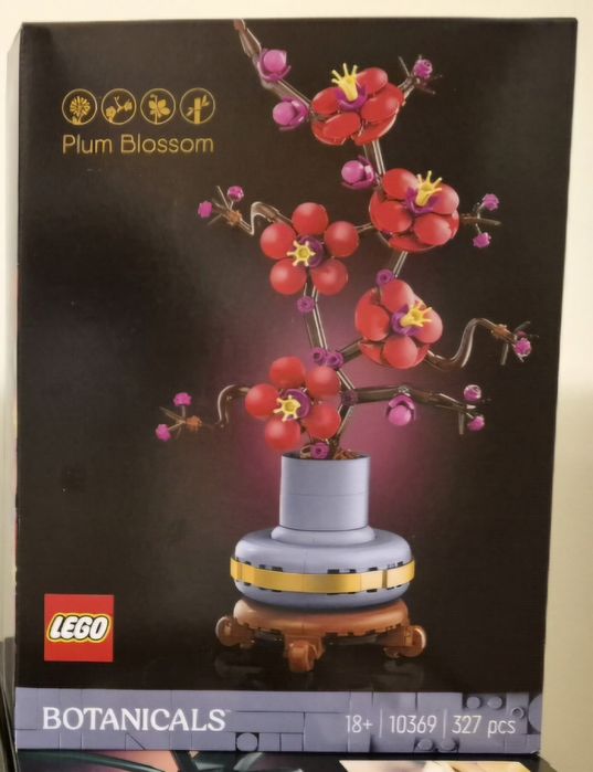 Lego coleção botânica - Flor de Ameixeira
Set 10369
Novo - Caixa fecha