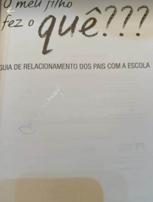 Livro O meu filho fez o quê???
