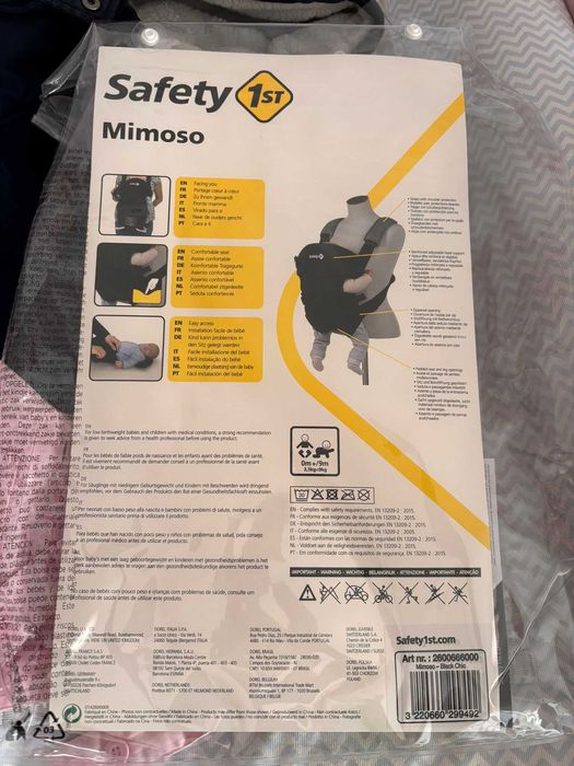Marsupio Safety First MIMOSO64862562649987122