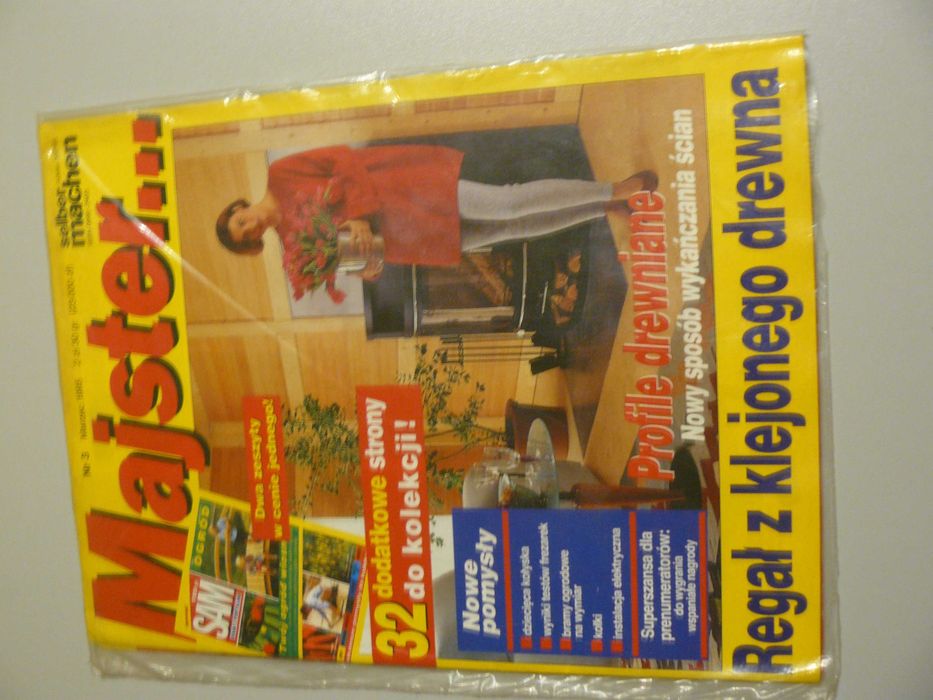 Czasopismo ,, Majster ,, folia 1995 r.