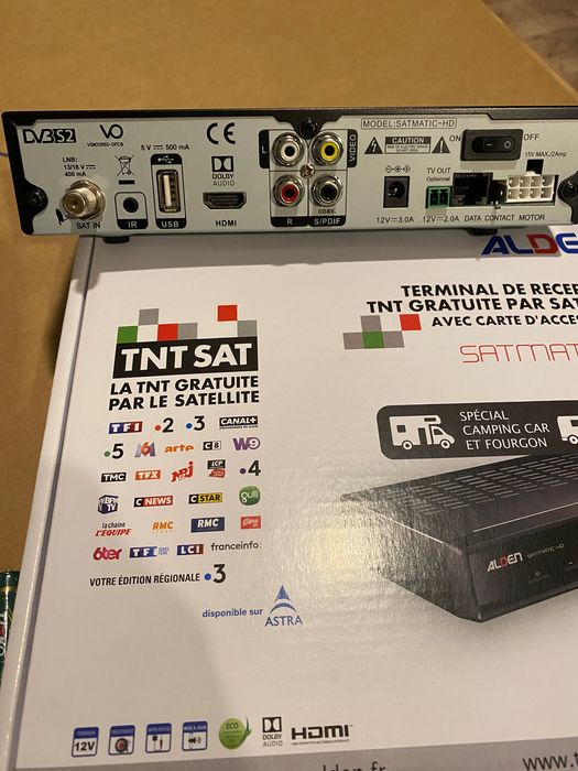 Antena  kemping kamper TIR Alden ONELIGHT 65