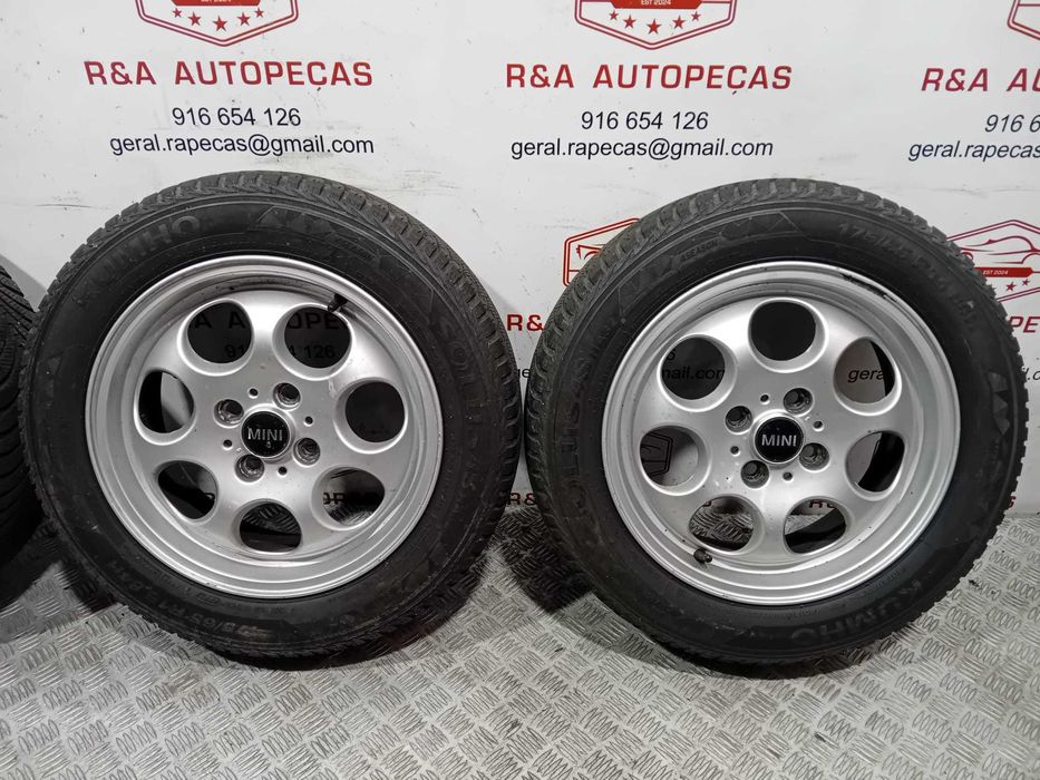 Conjunto Jantes Mini R50 R52 R53 15 Polegadas 2001 a 2008 Originais