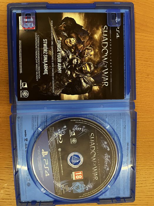 Shadow of War Cień Wojny PS4