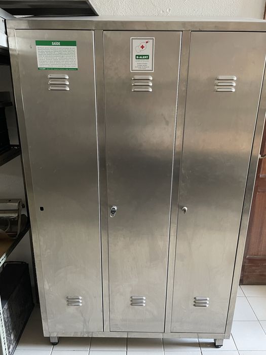 Cacifo  inox 3 portas