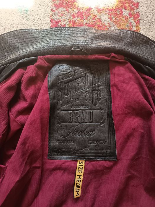 Superdry Brad Leather Jacket