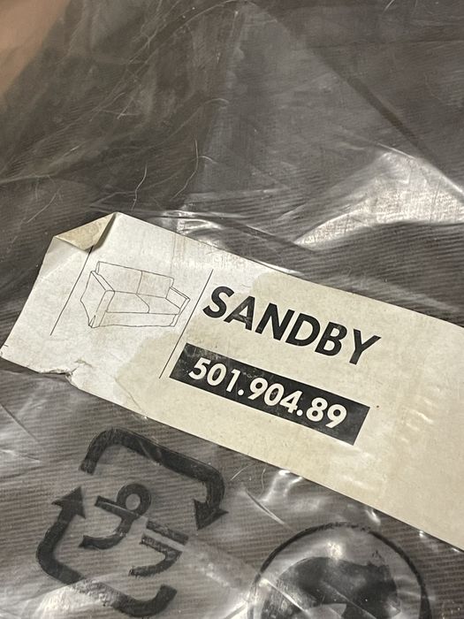 Pokrowiec na sofę (kanapę) z IKEA SANDBY.
