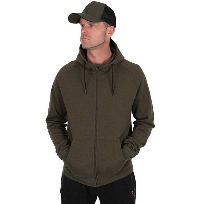 Bluza Rozpinana Fox Collection LW Hoody - GREEN/BLACK